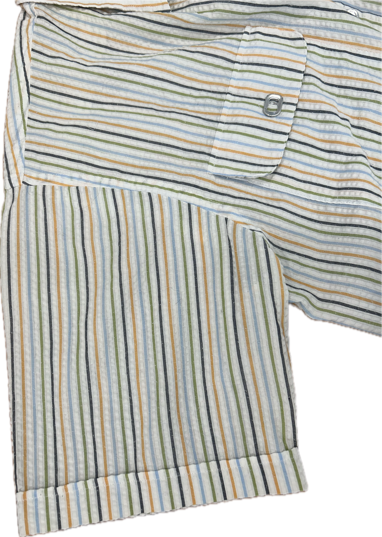 Double pocket Striped Shirt - 2XL