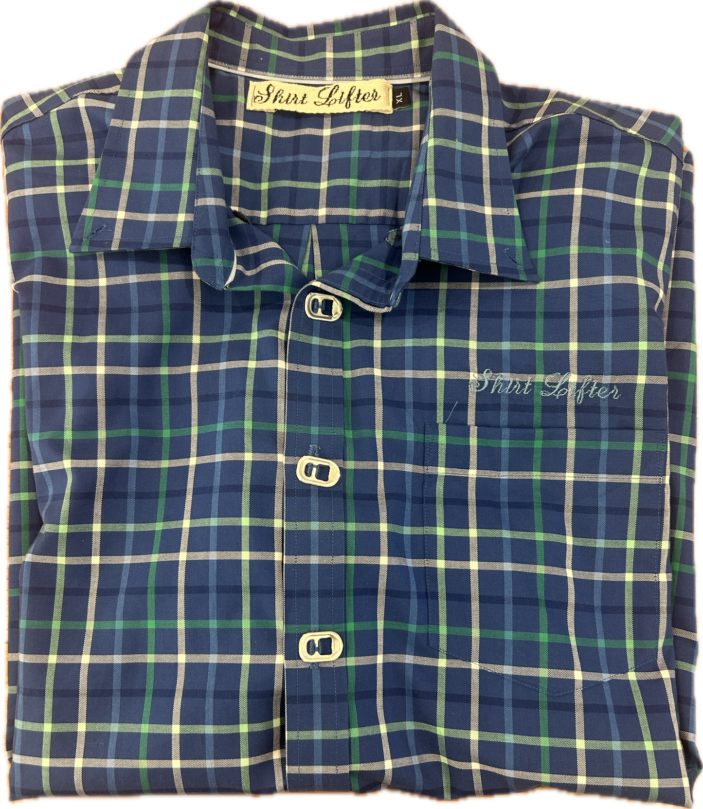Blue Checks Xl
