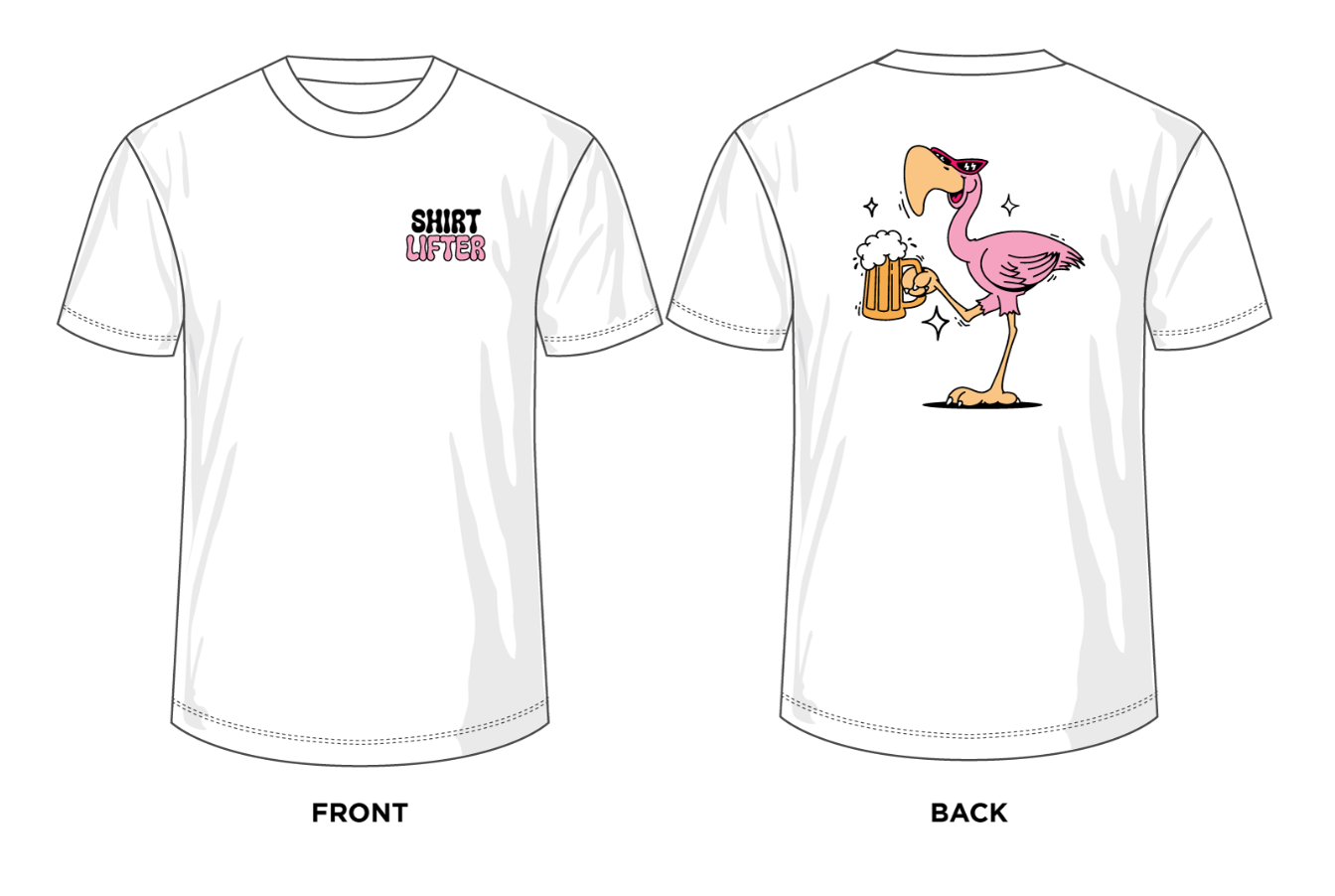 Flamingo Brew Tee