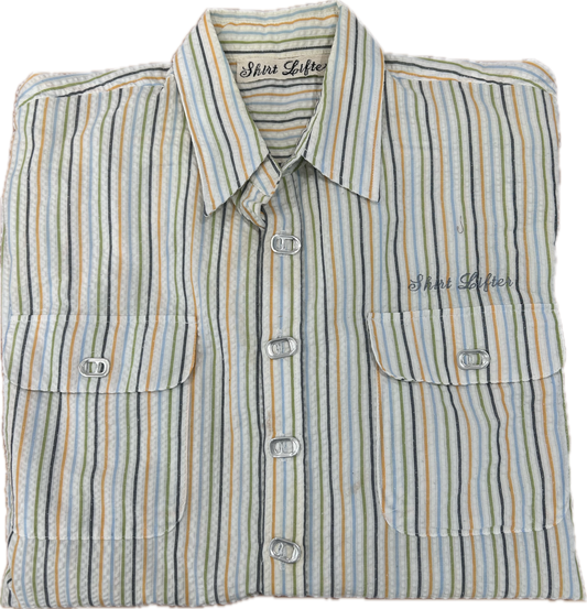 Double pocket Striped Shirt - 2XL